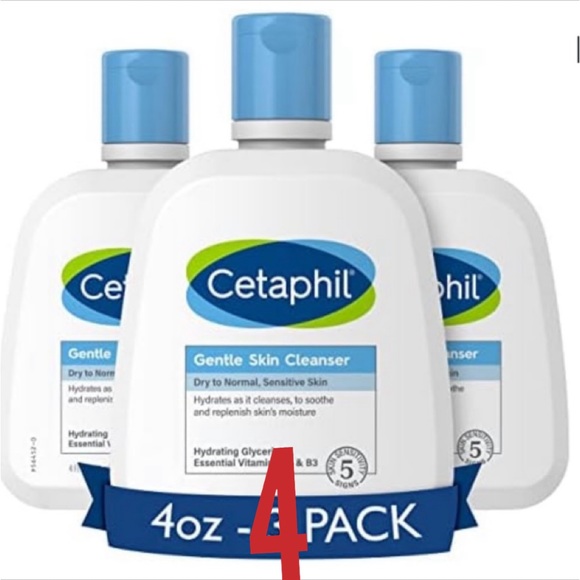 Cetaphil Other - 🔵 3/ $15 - Cetaphil Gentle Cleanser (4 Pack)